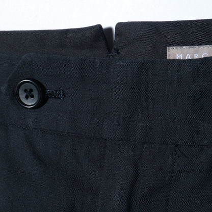 COTTON LINEN SILK TROUSERS