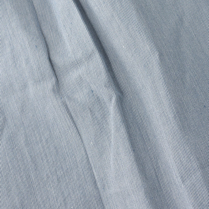 HAIRLINE STRIPE COTTON SKIRT