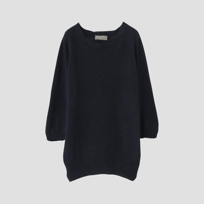 LINEN COTTON JUMPER KNIT