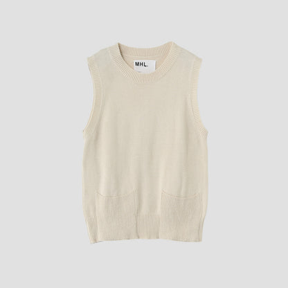 FADED COTTON KNIT