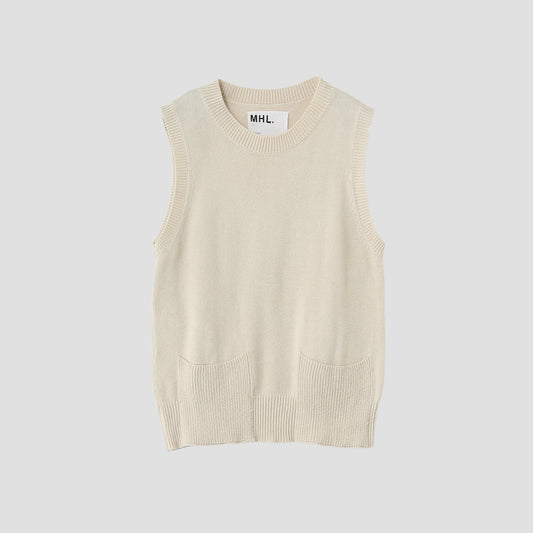 FADED COTTON KNIT