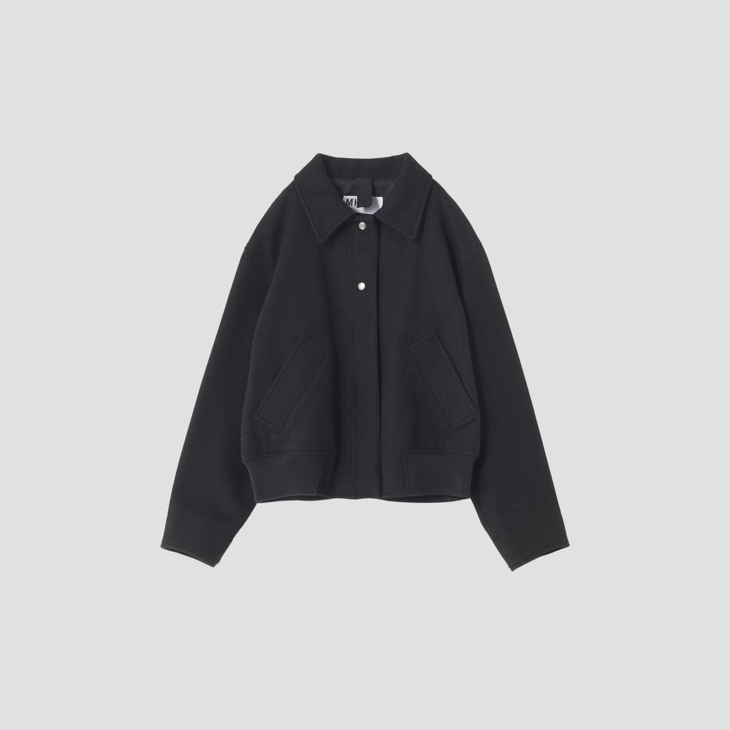 COARSE WOOL MELTON BLOUSON