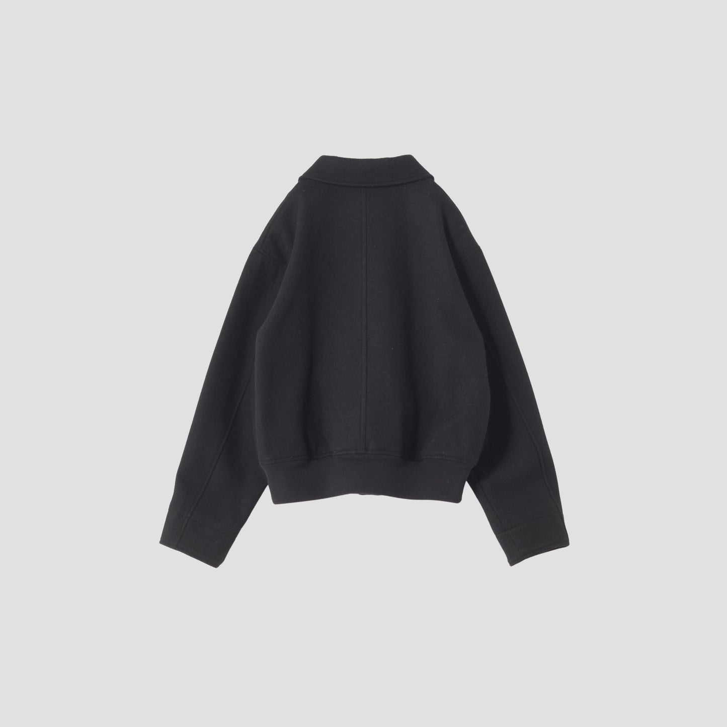 COARSE WOOL MELTON BLOUSON
