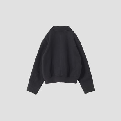 COARSE WOOL MELTON BLOUSON