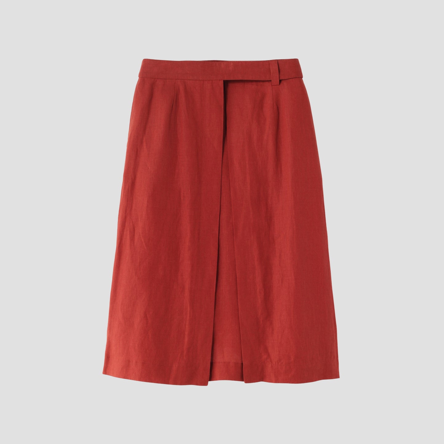 SHIRTING LINEN SKIRT