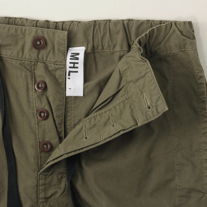 SUPERFINE COTTON TWILL TROUSERS