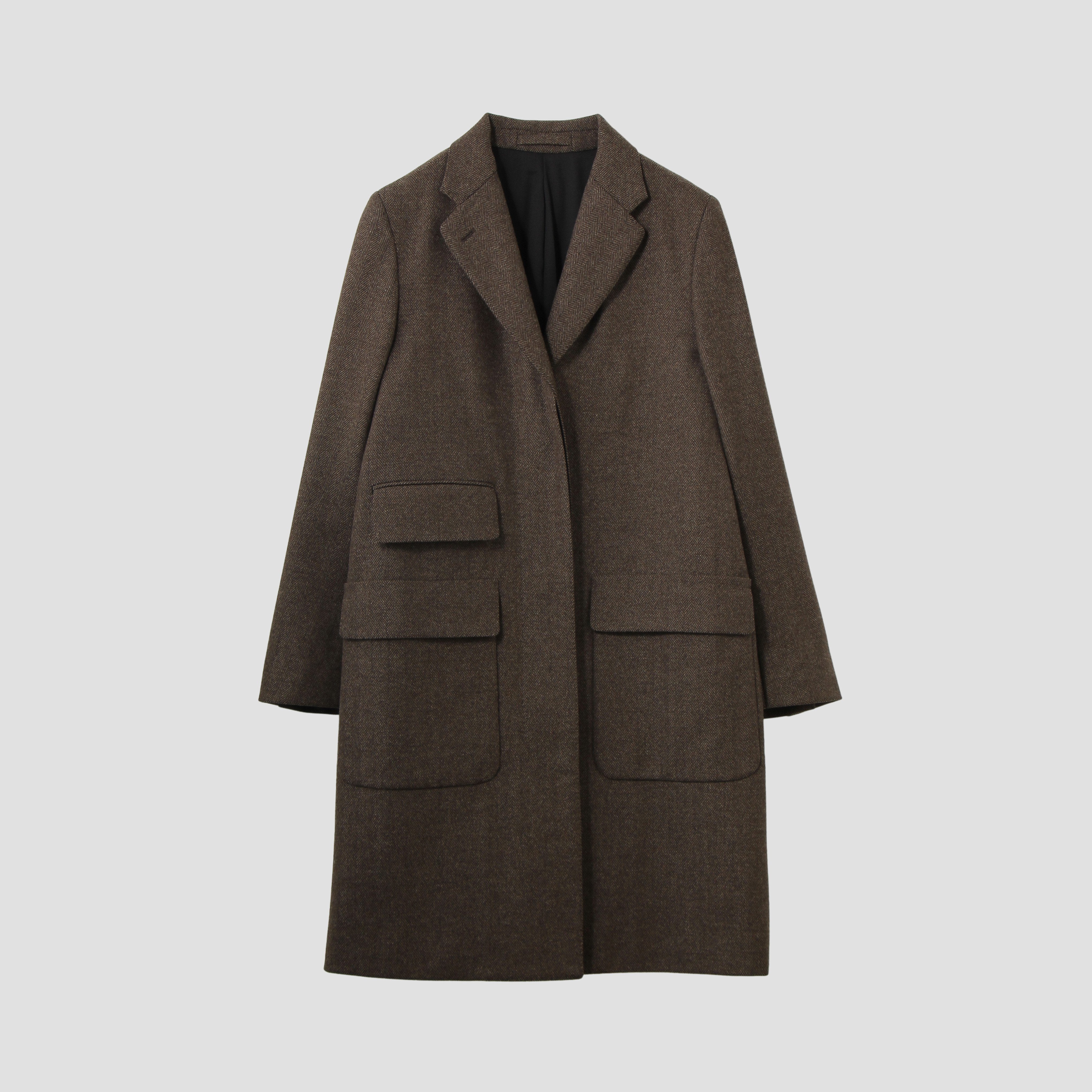 MARGARET HOWELL （マーガレットハウエル） | SOFT HERRINGBONE COAT