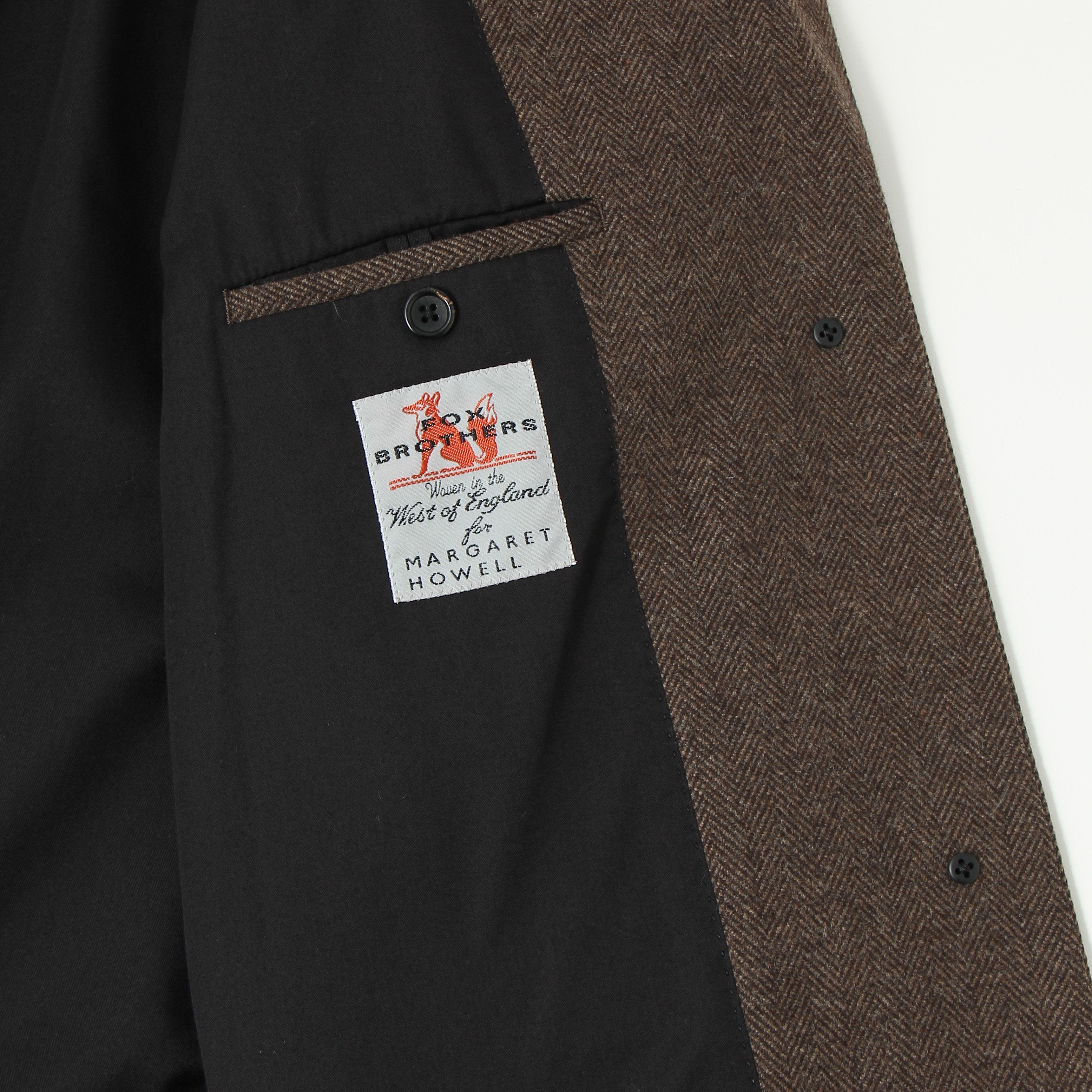 MARGARET HOWELL （マーガレットハウエル） | SOFT HERRINGBONE COAT