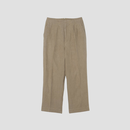 PLAIN LINEN TROUSERS