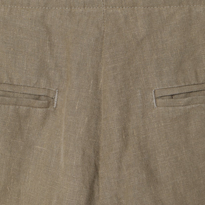 PLAIN LINEN TROUSERS