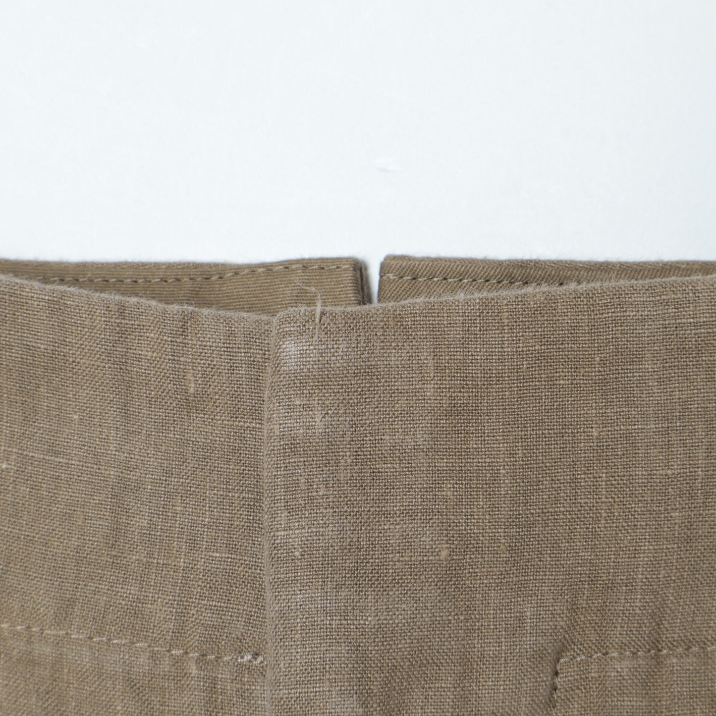 PLAIN LINEN TROUSERS