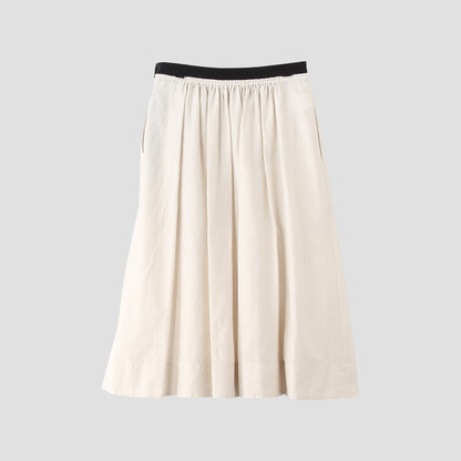 COTTON SILK SKIRT