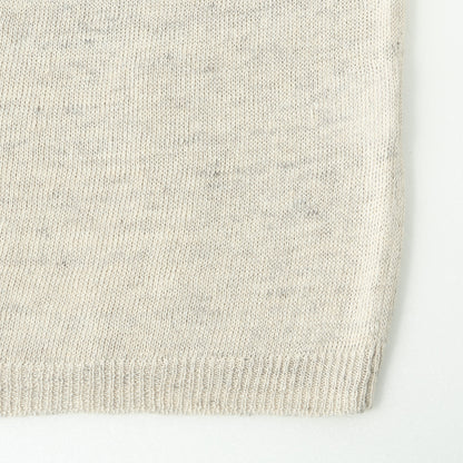 NATURAL MELANGE LINEN KNIT