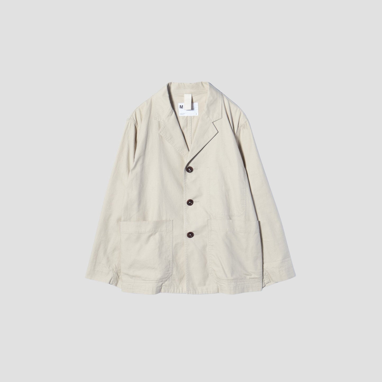 ORGANIC LIGHT COTTON TWILL JACKET