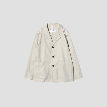 ORGANIC LIGHT COTTON TWILL JACKET