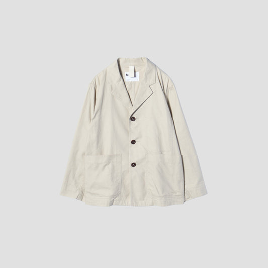 ORGANIC LIGHT COTTON TWILL JACKET