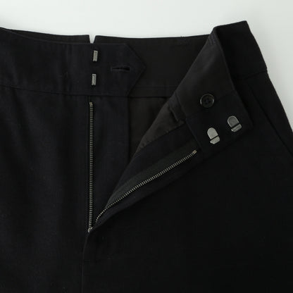 BRUSHED COTTON WOOL SKIRT