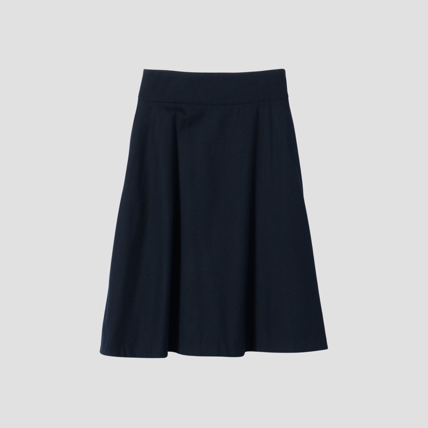 FINE WOOL FLANNEL SKIRT