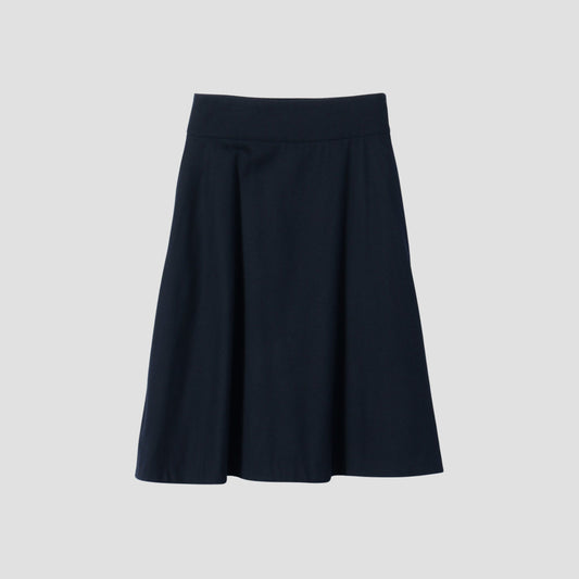 FINE WOOL FLANNEL SKIRT