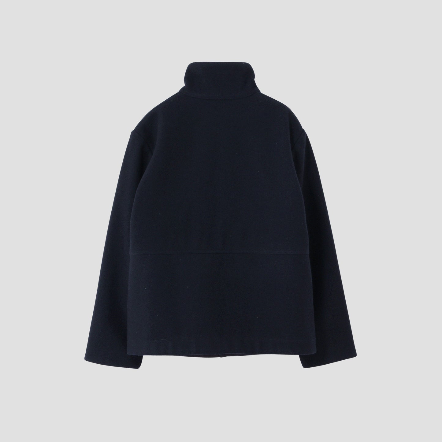 DENSE WOOL MELTON COAT
