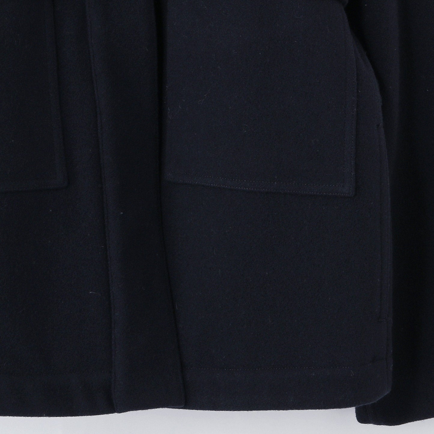 DENSE WOOL MELTON COAT