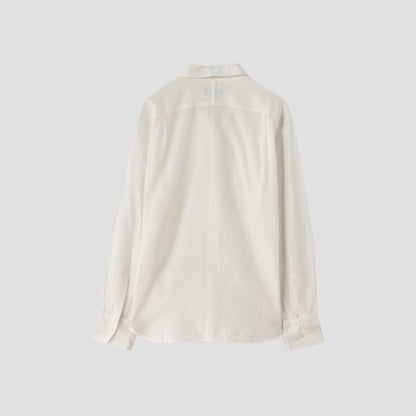 SHEER COTTON SILK SHIRT