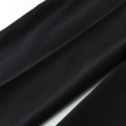 WOOL CASHMERE FLANNEL TROUSERS