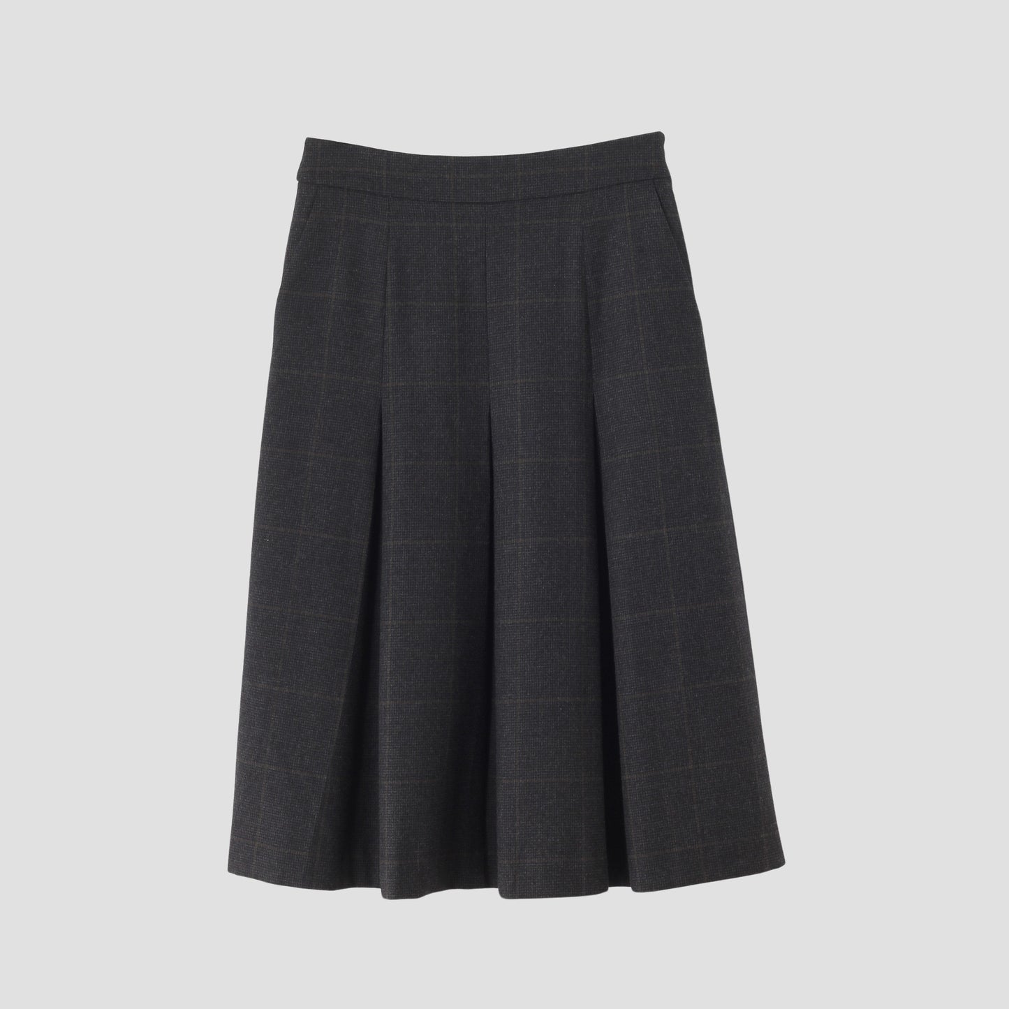 FINE WOOL FLANNEL SKIRT