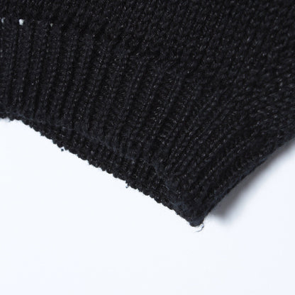 LONG SLEEVE CREW NECK KNIT