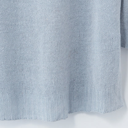 LINEN COTTON JUMPER KNIT