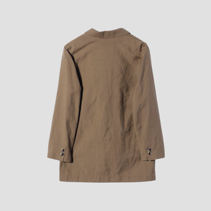 SOFT WOOL LINEN JACKET