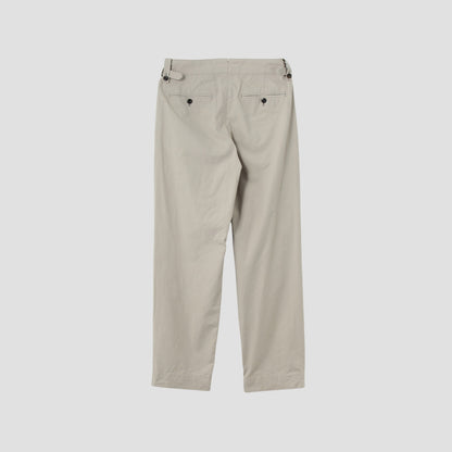 COTTON OXFORD TROUSERS