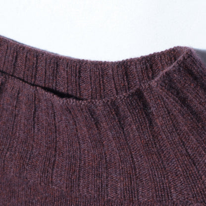 TWISTED CASHMERE WOOL KNIT