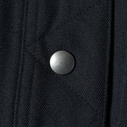 WOOL COTTON DRILL BLOUSON