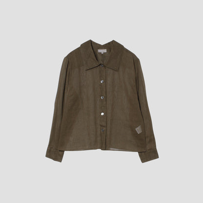COTTON ORGANZA SHIRT