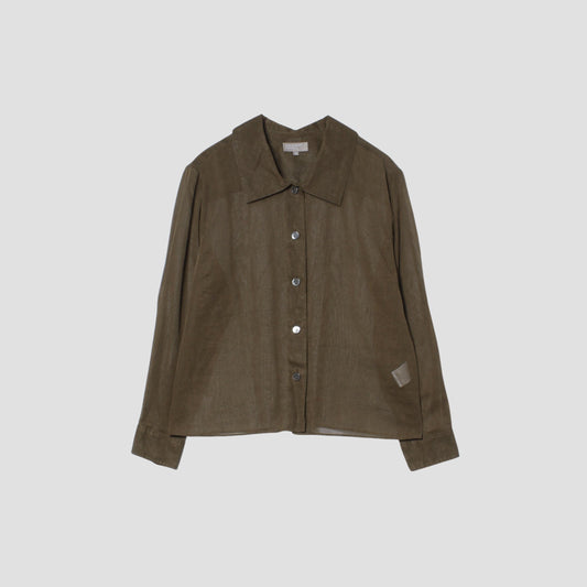 COTTON ORGANZA SHIRT