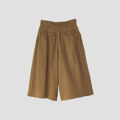 VISCOSE COTTON TWILL TROUSERS