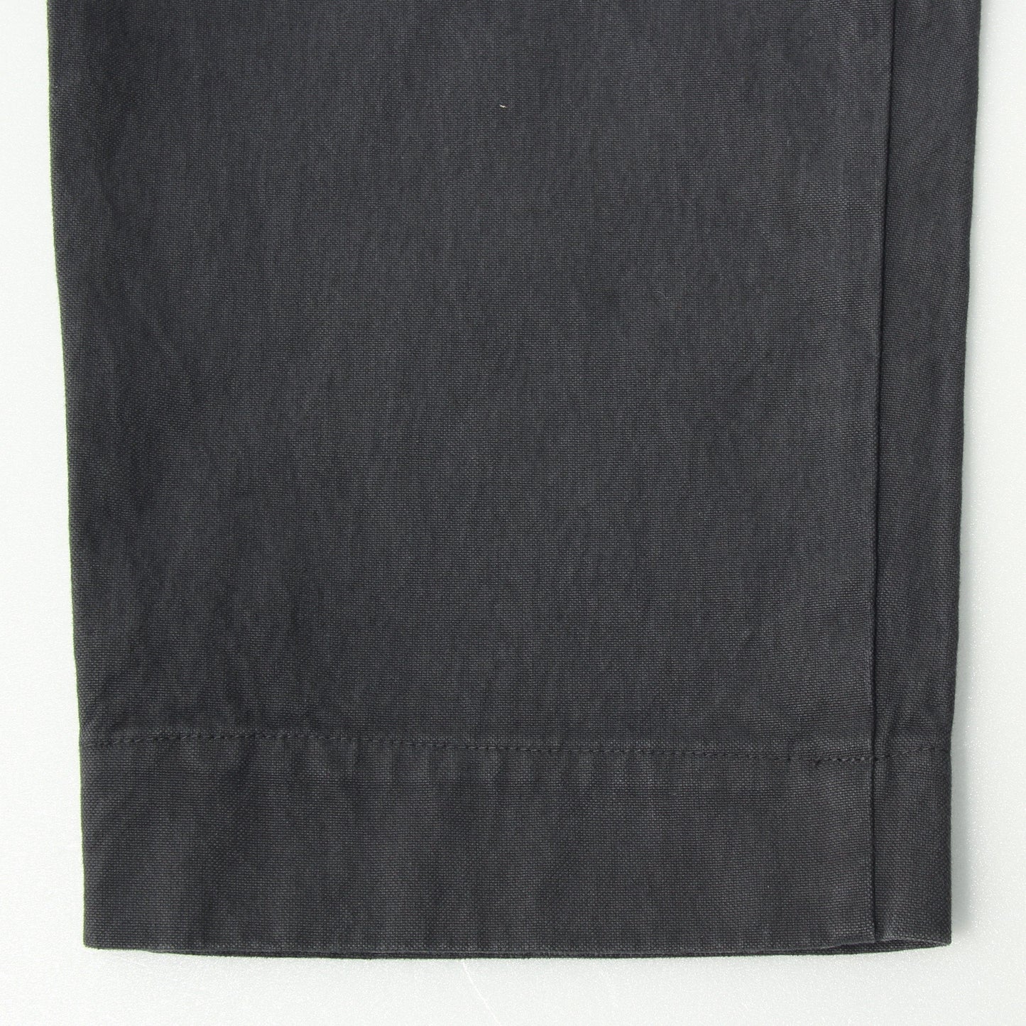 UNEVEN COTTON CANVAS TROUSERS