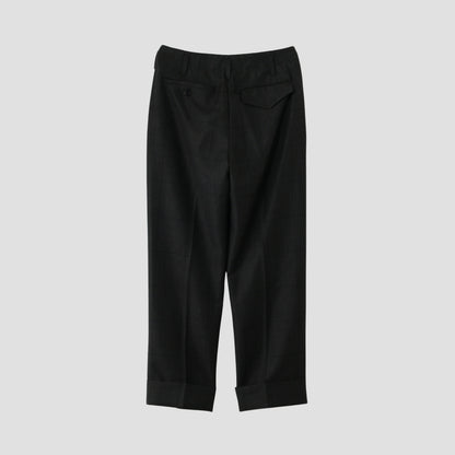 POW WOOL LINEN TROUSERS