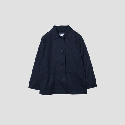 WASHED COTTON LINEN COAT