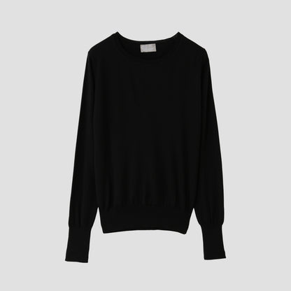 RELAXED CREW NECK JUMPER KNIT