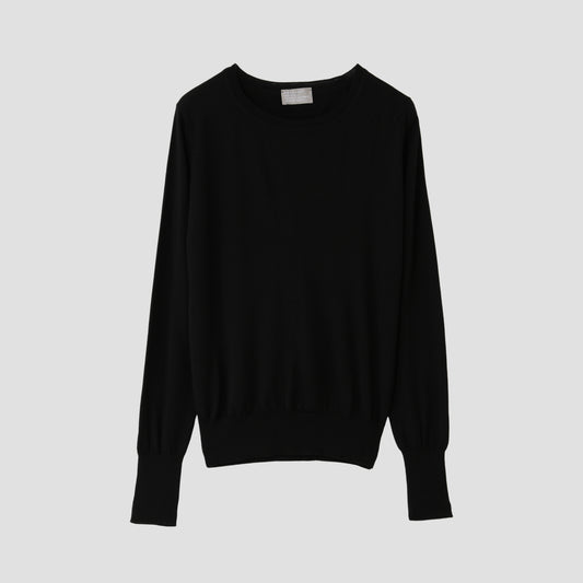 RELAXED CREW NECK JUMPER KNIT