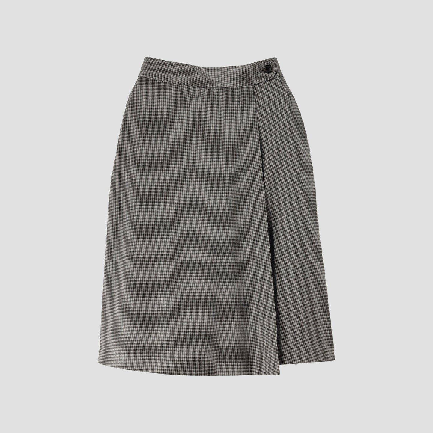 FINE WOOL POPLIN TROUSERS