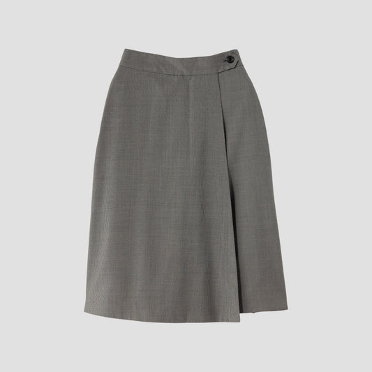 FINE WOOL POPLIN TROUSERS