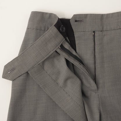 FINE WOOL POPLIN TROUSERS