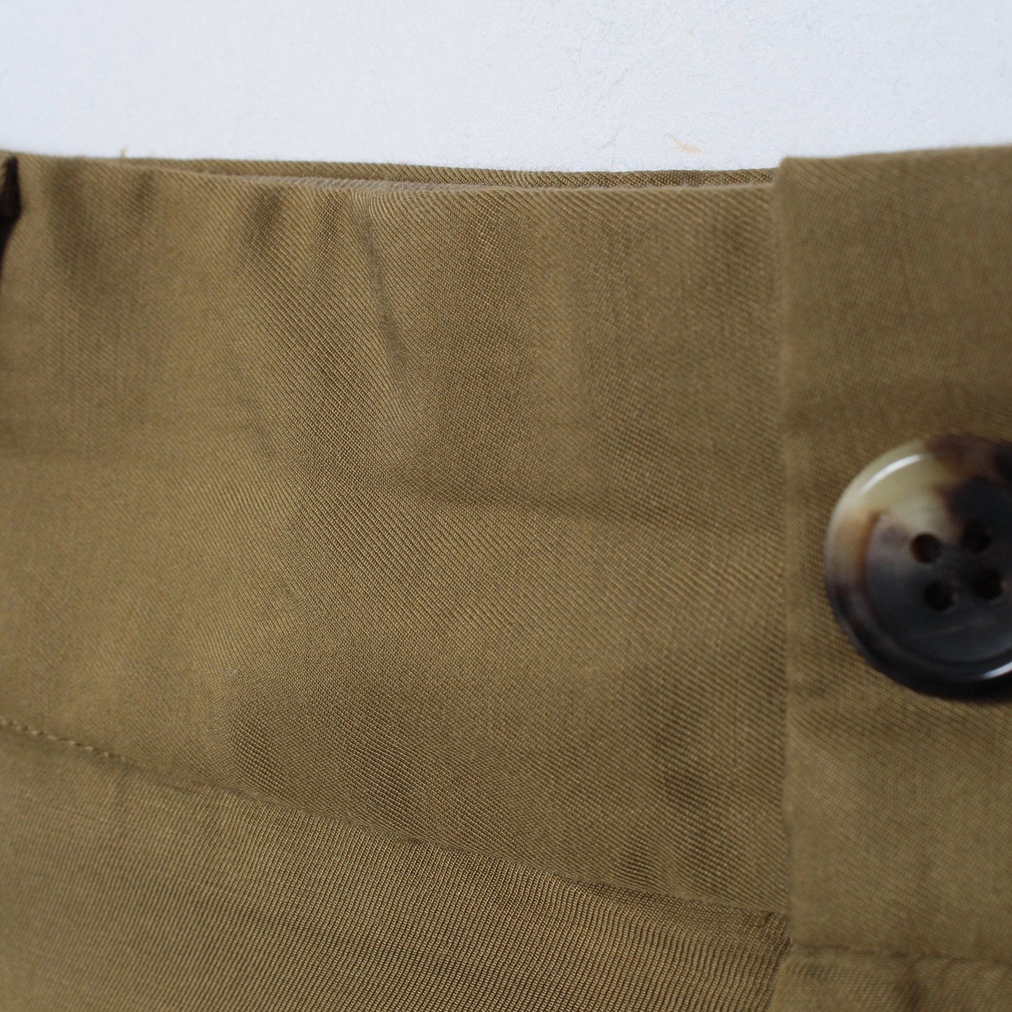 VISCOSE COTTON TWILL TROUSERS