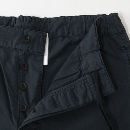 SUPERFINE COTTON TWILL TROUSERS
