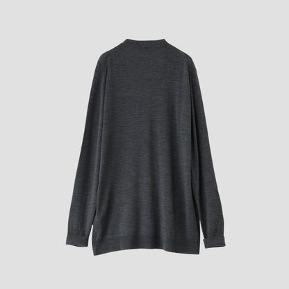BASIC MERINO CARDIGAN KNIT