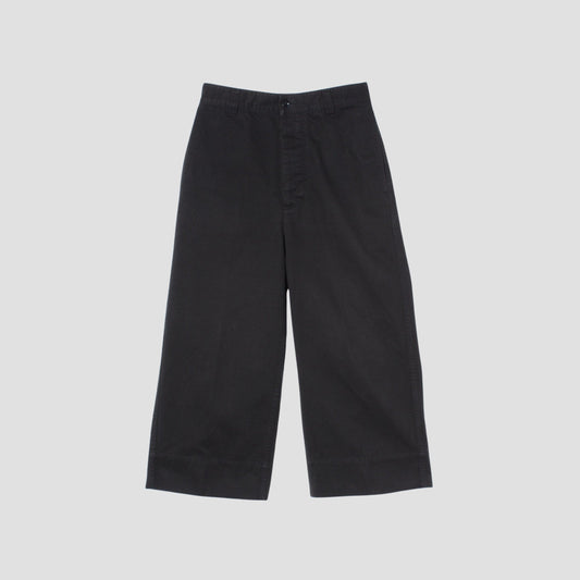 WASHED COTTON DRILL TROUSERS