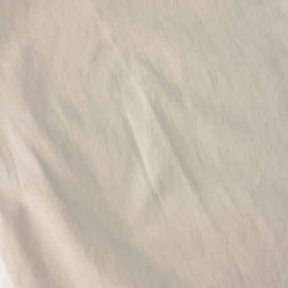 WASHED YARN DYE POPLIN TROUSERS